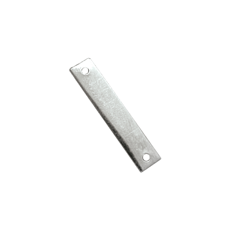 Entremeio Retangular - 2 Furos - 20x4mm