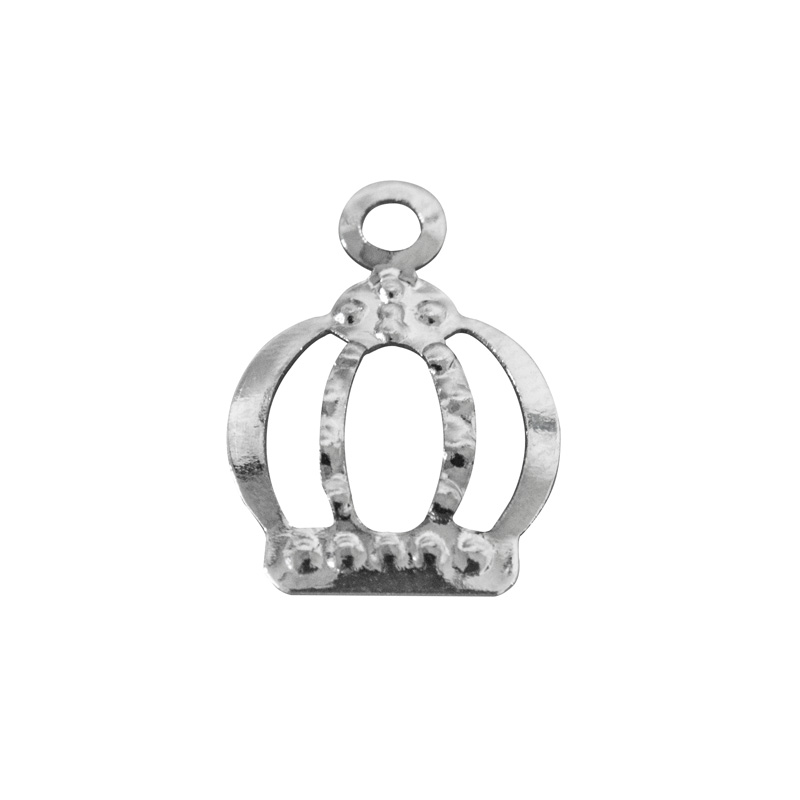 Pingente Coroa c/Gravação – 17x12mm – Fita 0,30mm