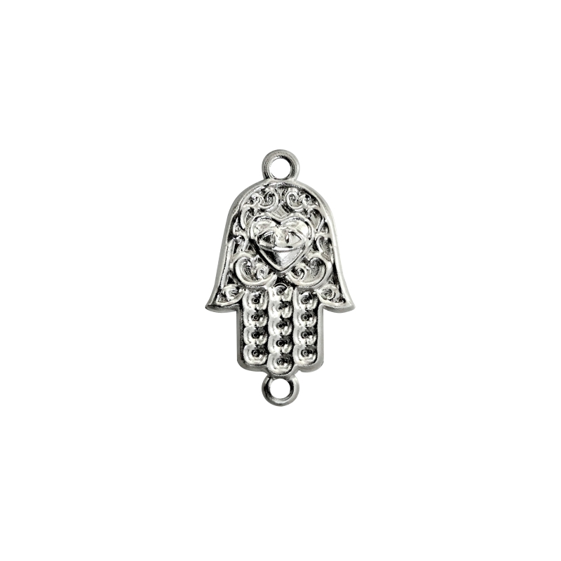 Pingente Mão de Fátima – 22x13mm – 2 Argolas
