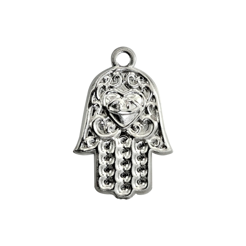 Pingente Mão de Fátima – 39x26mm – 1 Argola
