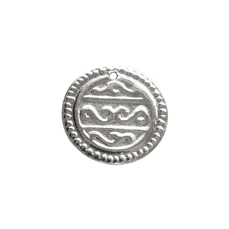 Medalha Árabe – 1 Furo – 14mm